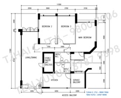 Blk 544 Woodlands Drive 16 (Woodlands), HDB 4 Rooms #209601691